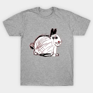 rabbit bunny childrens drawing T-Shirt